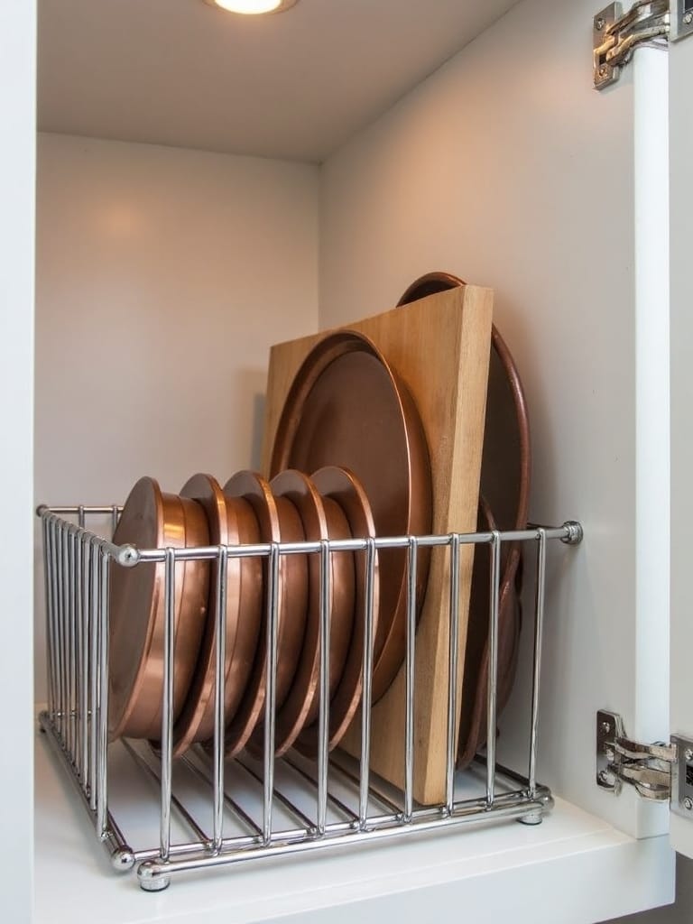 streamlined bakeware storage solution