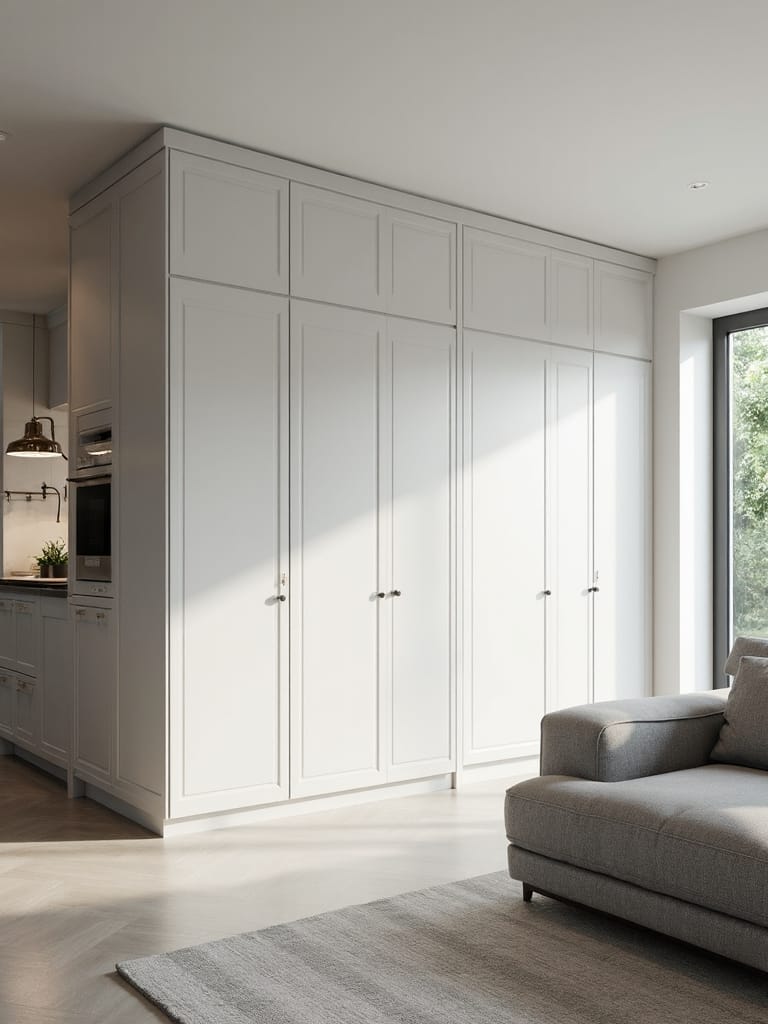 subtle texture minimalist wall paneling