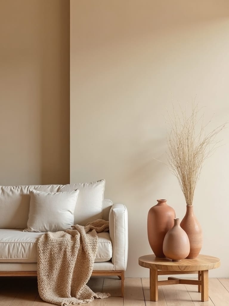 thoughtful decor enhances minimalist spaces
