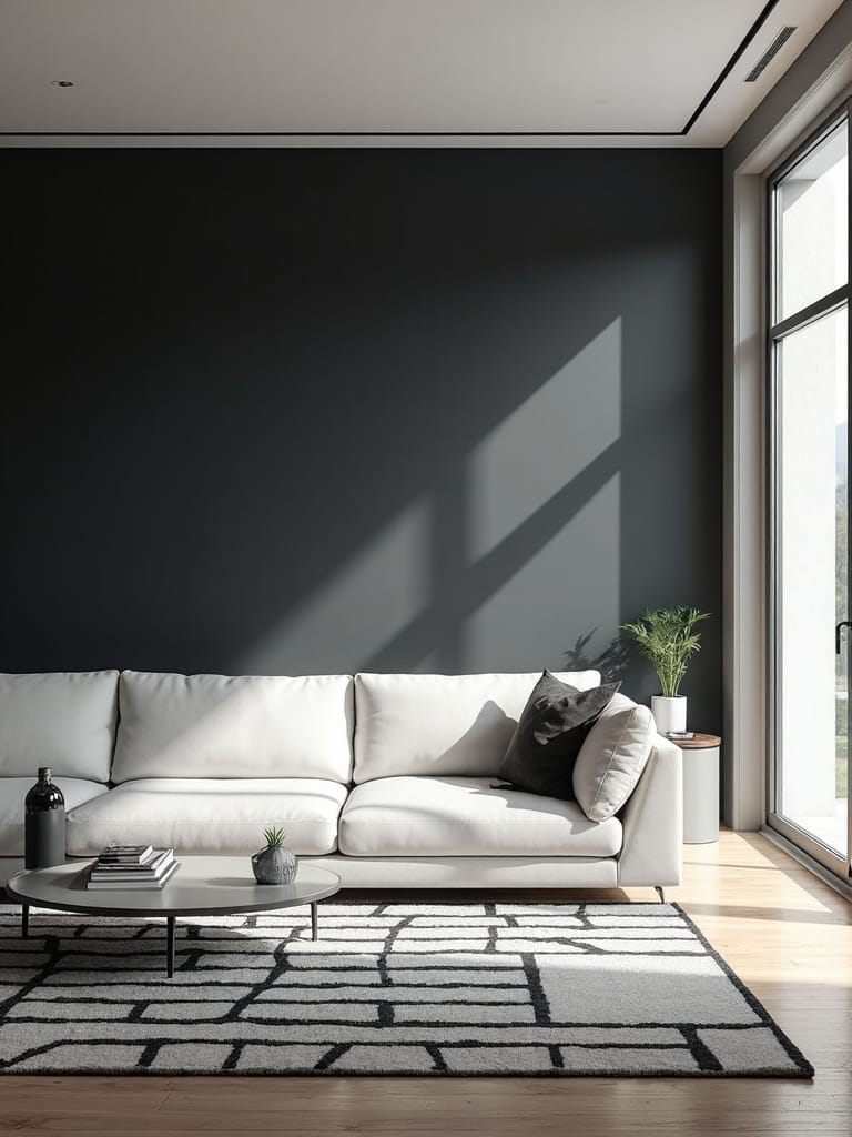 timeless minimalist black and white appeal