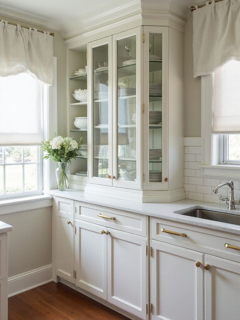 vintage display cabinet showcases treasures