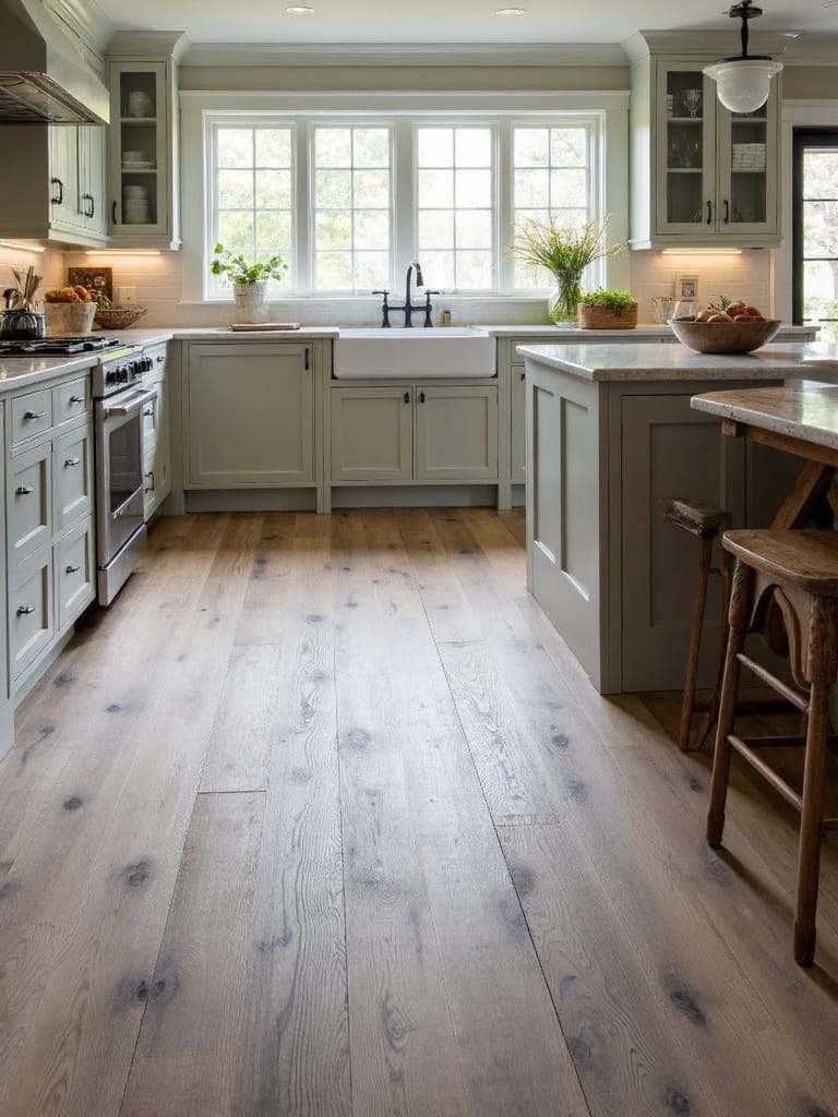 vintage kitchen floor treatments