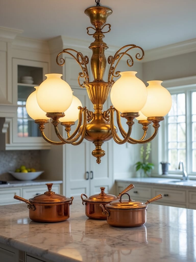 vintage kitchen lighting historical appeal
