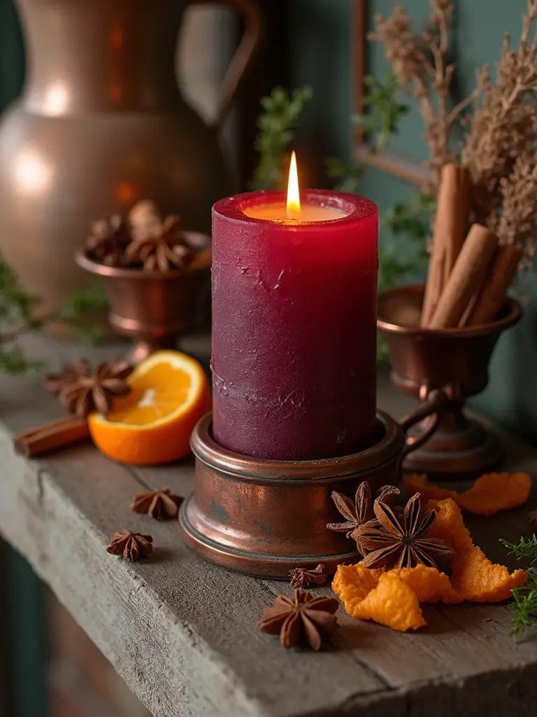 cozy autumn mulled wine