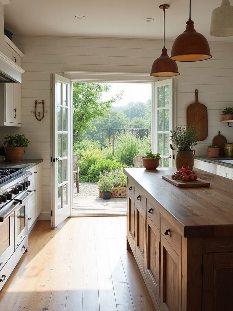 nature inspired kitchen sanctuary