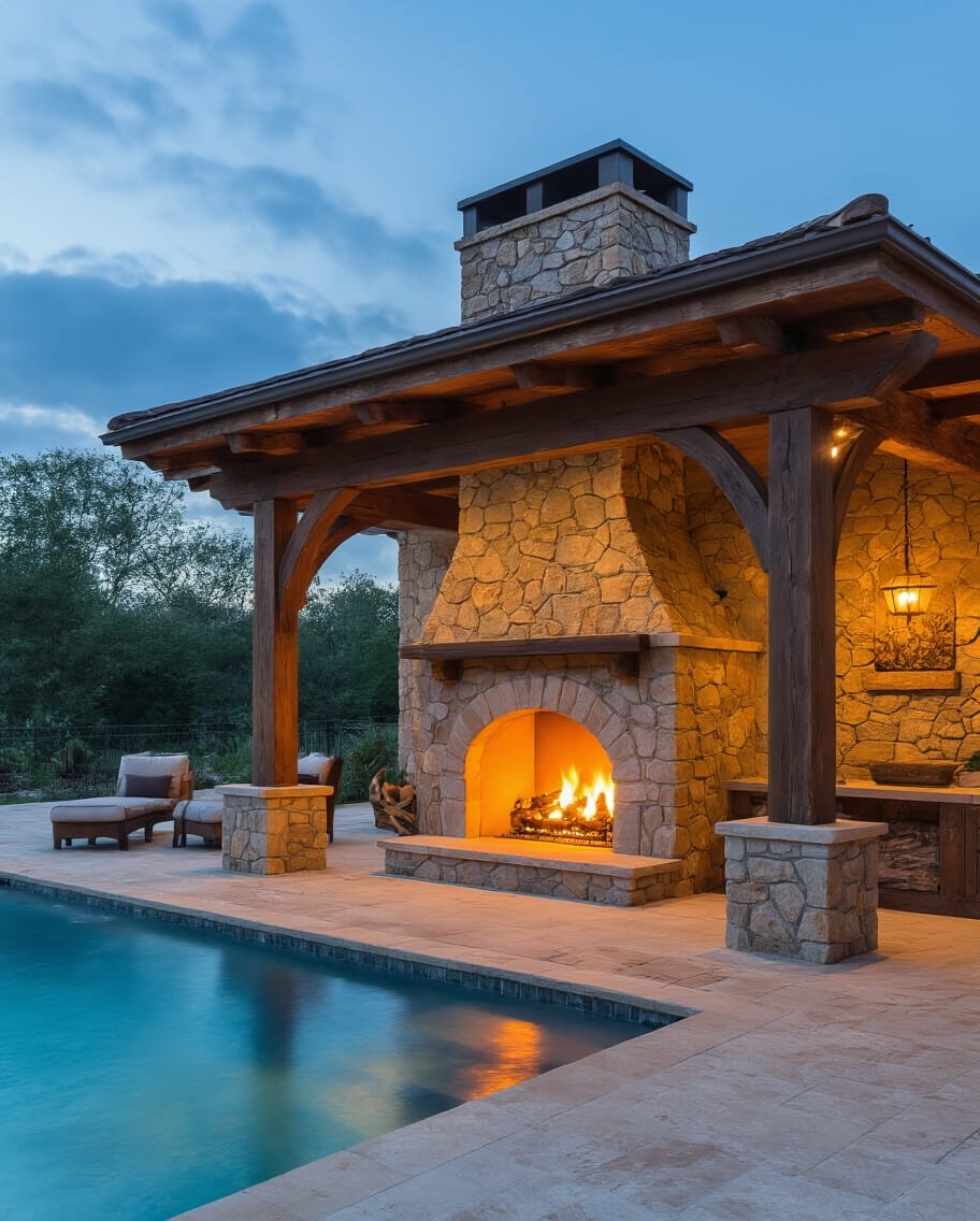 rustic cozy year round inviting