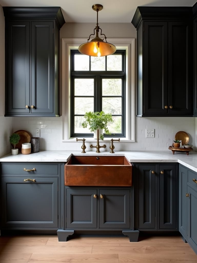 sophisticated coffee bar with vintage charm
