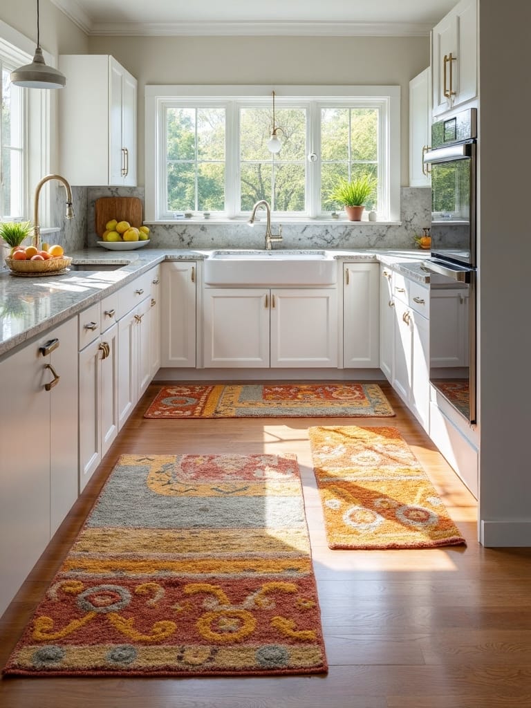 washable easy clean kitchen rugs