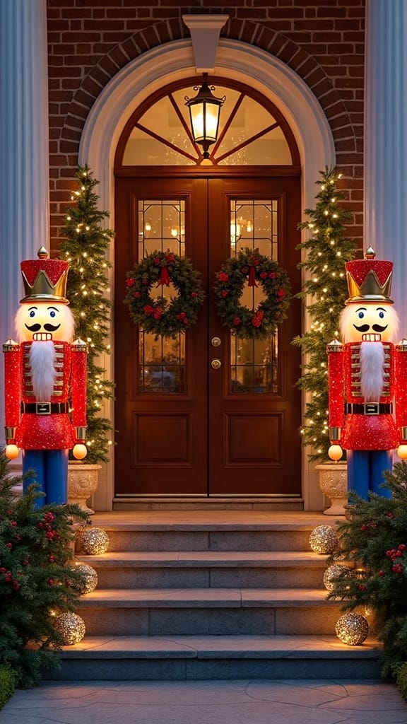 classic holiday outdoor decor