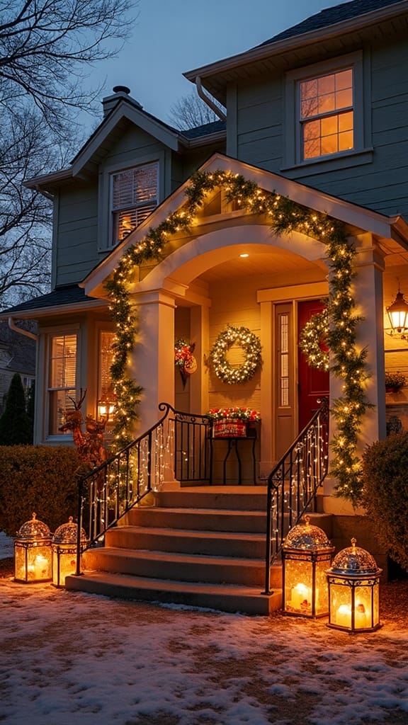simple outdoor christmas ideas