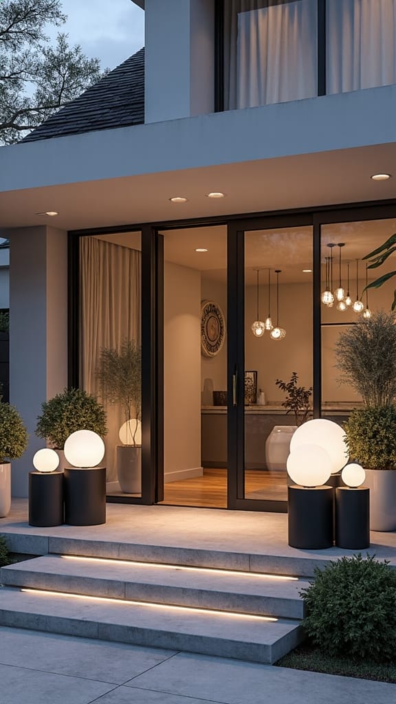 sleek modern christmas decor ideas